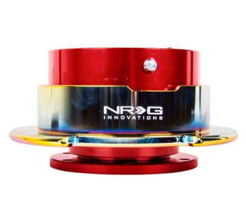 Picture of NRG Quick Release Gen 2.5 - Red Body / Neochrome Ring