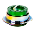 Picture of NRG Quick Release Gen 2.5 - Green Body / Neochrome Ring