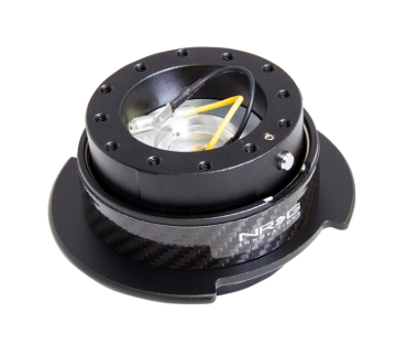 Picture of NRG Quick Release Kit Gen 2.5 - Black / CF Ring