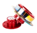 Picture of NRG Quick Release Gen 2.5 - Red Body / Neochrome Ring