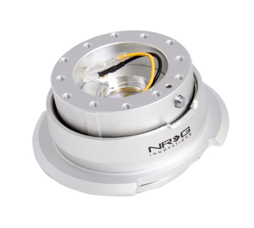 Picture of NRG Quick Release Kit Gen 2.8 - Silver / Silver Ring