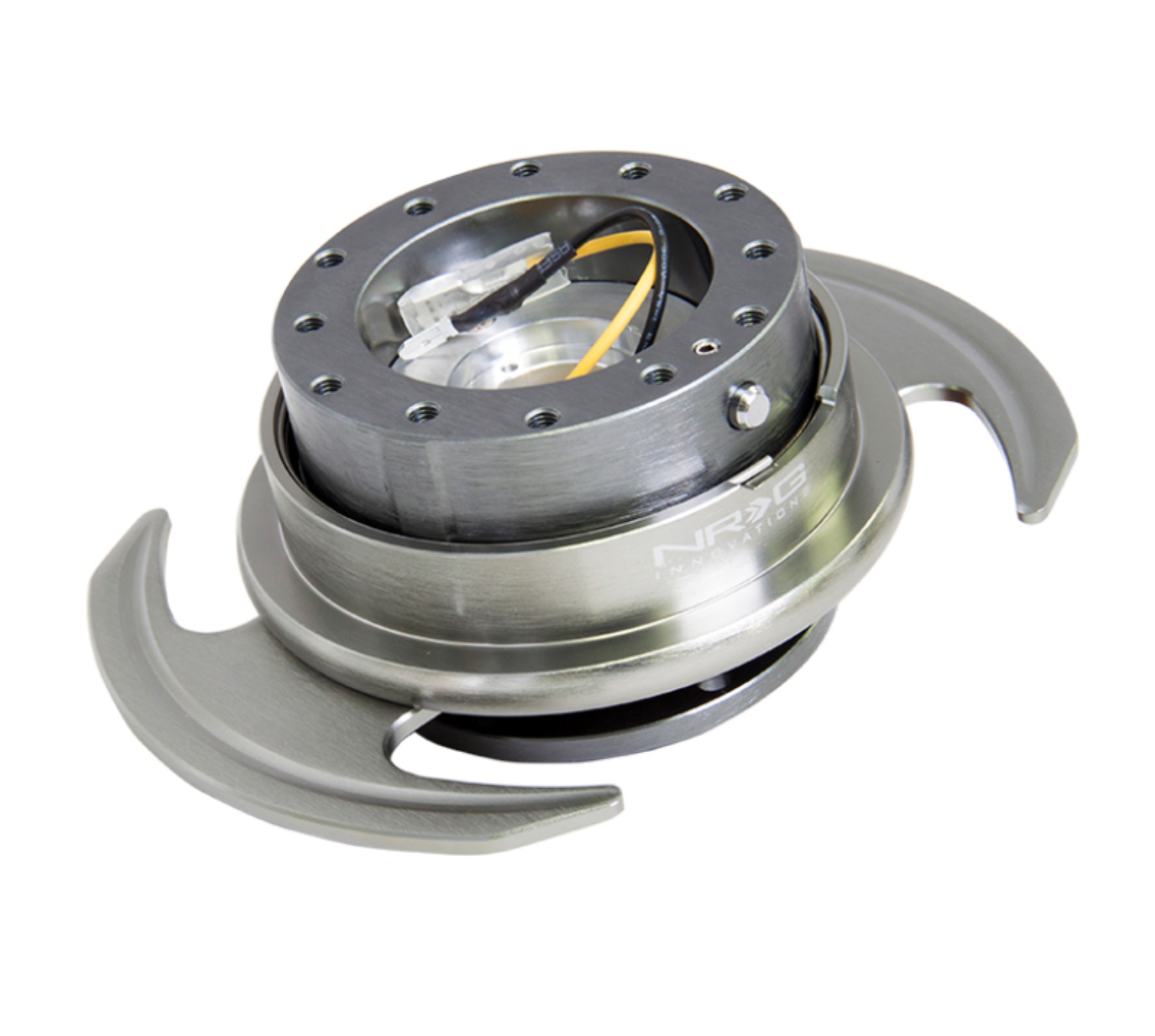 Picture of NRG Quick Release Kit Gen 3.0 - Gunmetal Body / Gunmetal Ring w/Handles