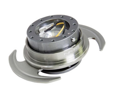 Picture of NRG Quick Release Kit Gen 3.0 - Gunmetal Body / Gunmetal Ring w/Handles