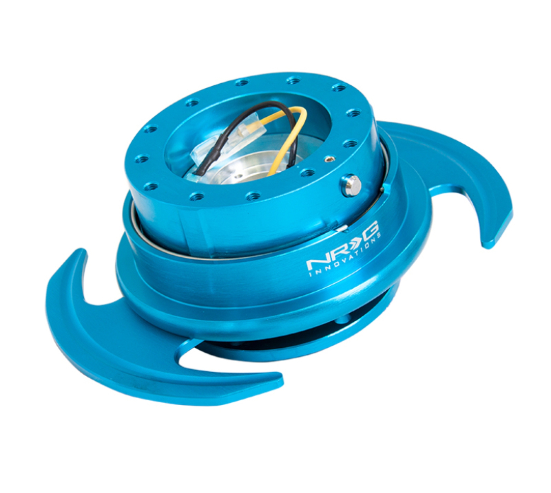 Picture of NRG Quick Release Kit Gen 3.0 - New Blue Body / New Blue Ring w/Handles