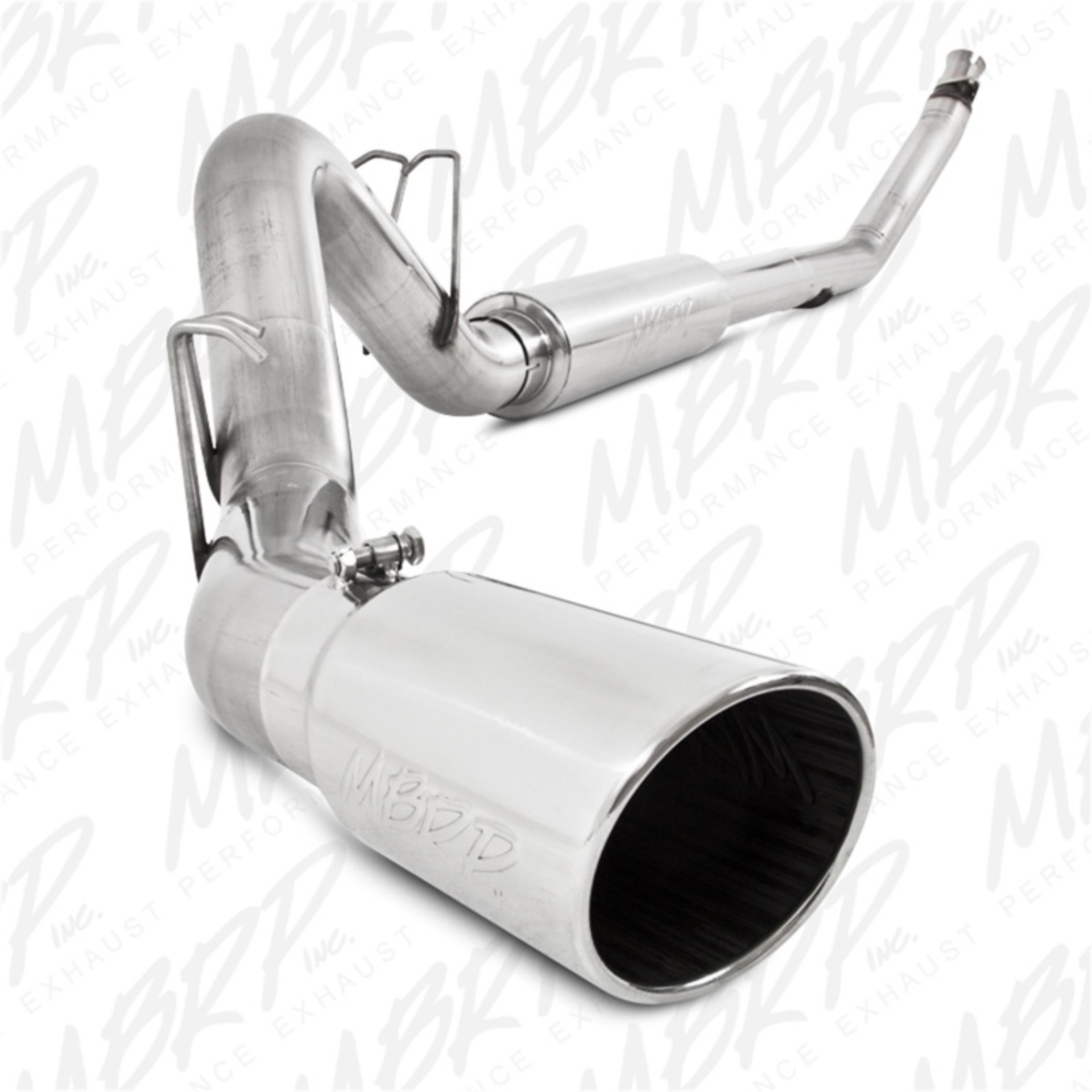 Picture of MBRP 1994-2002 Dodge 2500/3500 Cummins Turbo Back Single Side (94-97 Hanger HG6100 req.)