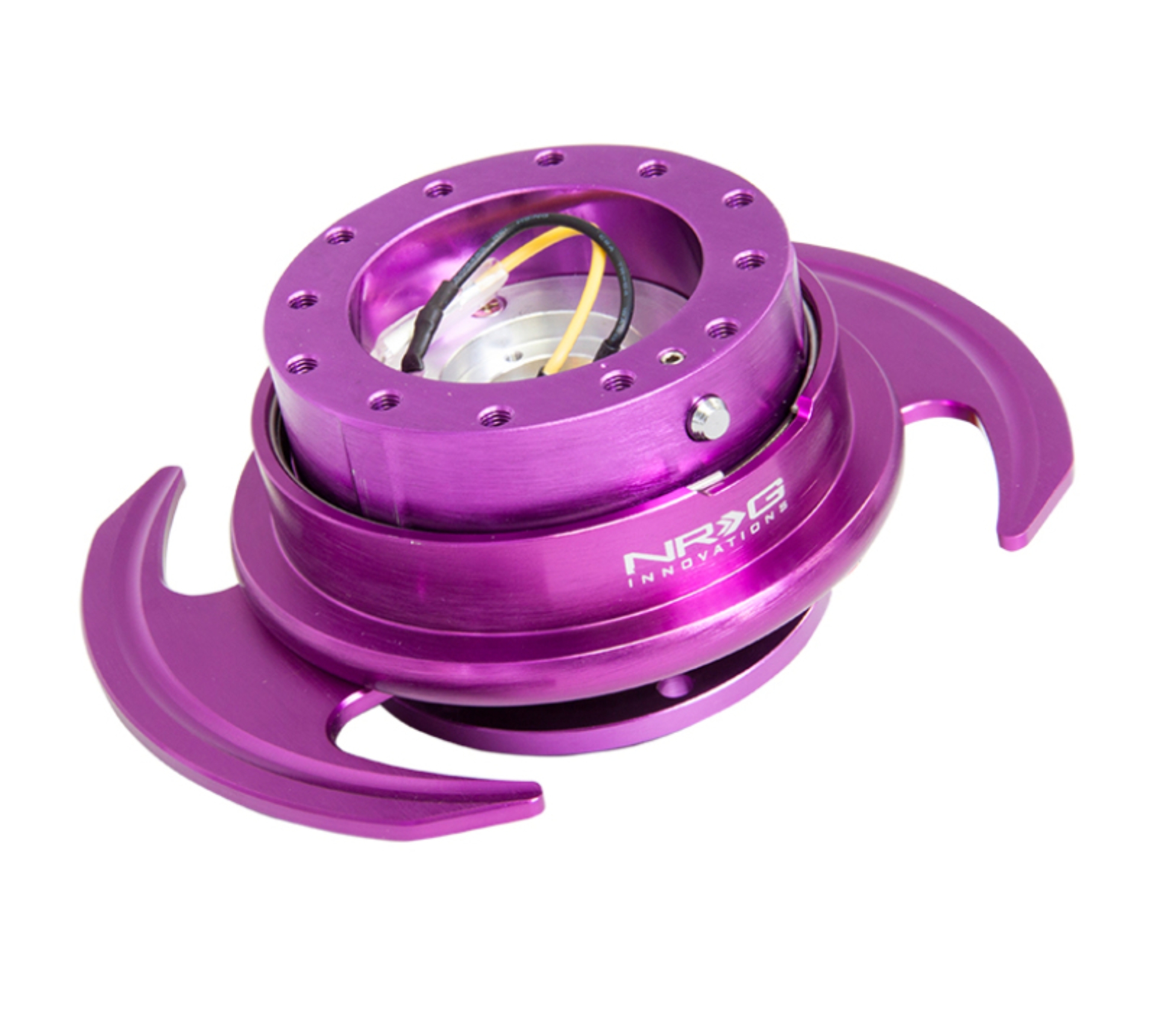 Picture of NRG Quick Release Kit Gen 3.0 - Purple Body / Purple Ring w/Handles