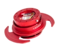 Picture of NRG Quick Release Kit Gen 3.0 - Red Metal Body / Red Ring w/Handles