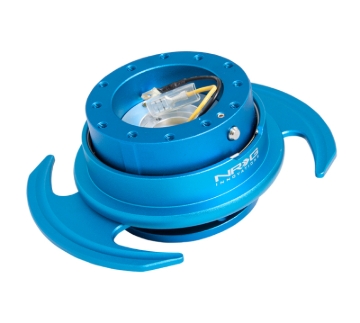 Picture of NRG Quick Release Kit Gen 3.0 - Blue Body / Blue Ring w/Handles