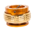 Picture of NRG Quick Release Kit - Pyramid Edition - Rose Gold Body / Chrome Gold Pyramid Ring