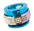 Picture of NRG Quick Release Kit - Pyramid Edition - New Blue Body / Neochrome Pyramid Ring