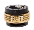Picture of NRG Quick Release Kit - Pyramid Edition - Black Body / Chrome Gold Pyramid Ring