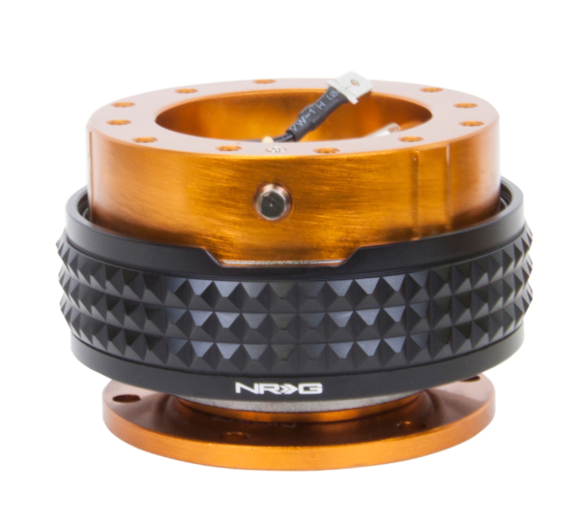 Picture of NRG Quick Release Kit - Pyramid Edition - Rose Gold Body / Black Pyramid Ring