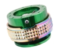 Picture of NRG Quick Release Kit - Pyramid Edition - Green Body / Neochrome Pyramid Ring