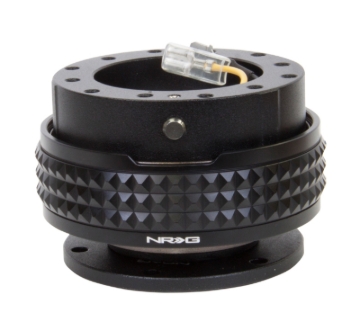 Picture of NRG Quick Release Kit - Pyramid Edition - Black Body / Black Pyramid Ring