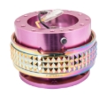Picture of NRG Quick Release Kit - Pyramid Edition - Pink Body / Neochrome Pyramid Ring