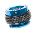 Picture of NRG Quick Release Kit - Pyramid Edition - Blue Body / Black Pyramid Ring