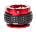 Picture of NRG Quick Release Kit - Pyramid Edition - Red Body / Black Pyramid Ring