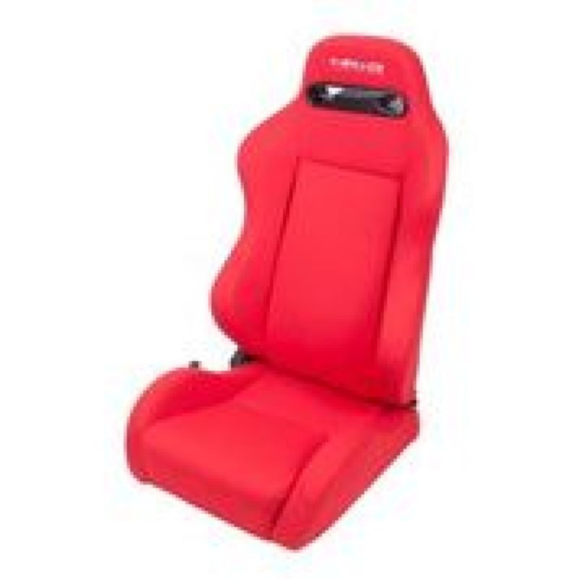 Picture of NRG Sport Seats (Pair) Type-R Cloth w/NRG Logo - Red w/Red Stitch