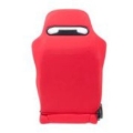 Picture of NRG Sport Seats (Pair) Type-R Cloth w/NRG Logo - Red w/Red Stitch