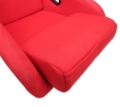 Picture of NRG FRP Bucket Seat (Red Cloth) - Large