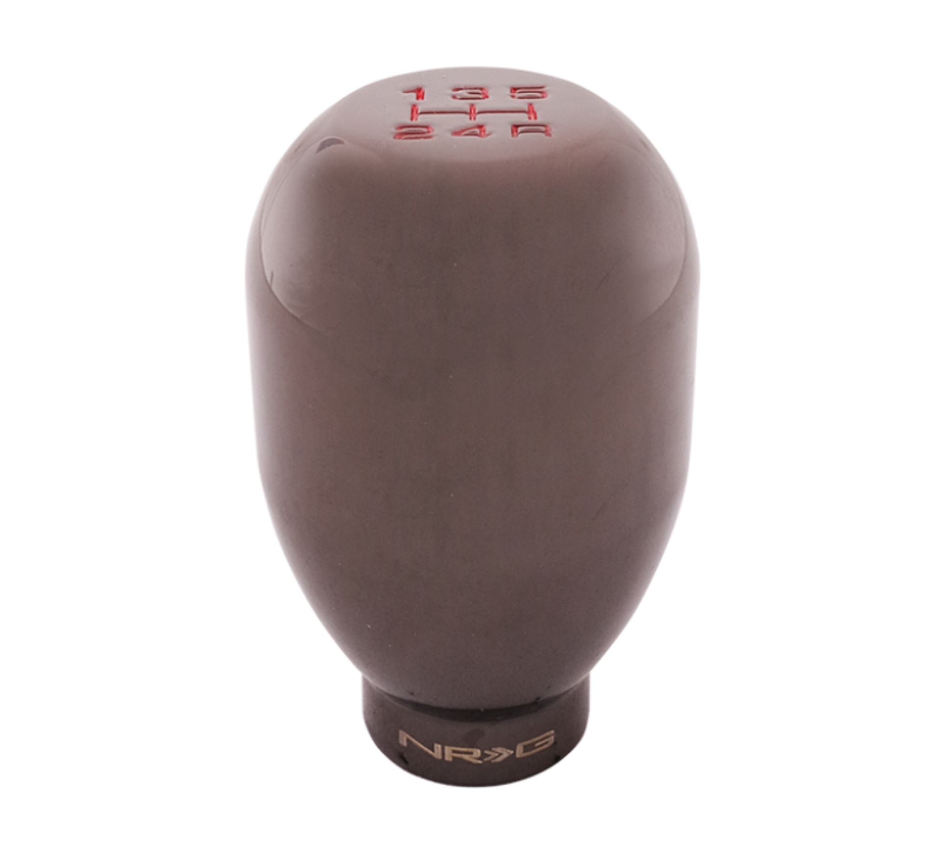 Picture of NRG Universal Shift Knob 42mm - Heavy Weight 480G / 1.1Lbs. - Black Chrome (5 Speed)