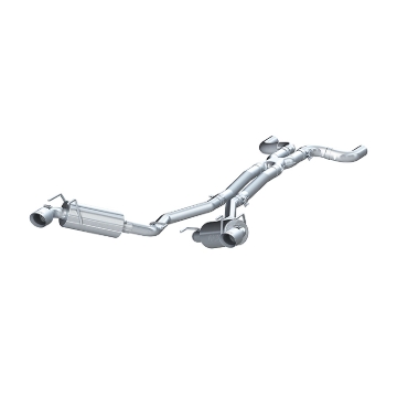 Picture of MBRP 2010 Chev Camaro V6 3.6L Dual Cat Back Round Tips  (11 Conv. MUST purchase mbrpAD1710)