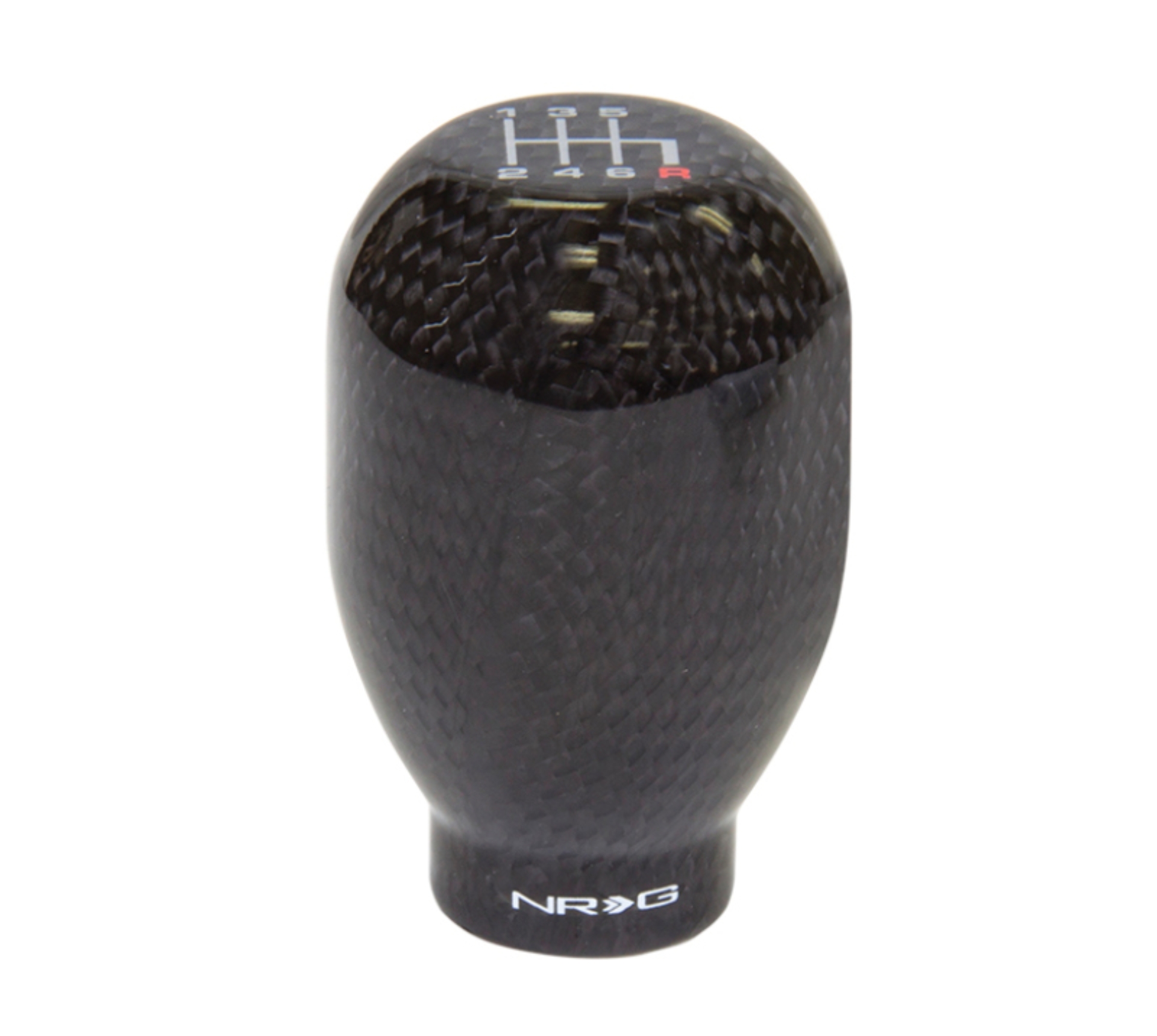 Picture of NRG Universal Shift Knob 42mm - Heavy Weight 480G / 1.1Lbs. - Black Carbon Fiber (6 Speed)