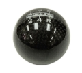 Picture of NRG Universal Ball Style Shift Knob - Heavy Weight 480G / 1.1Lbs. - Black Carbon Fiber (5 Speed)