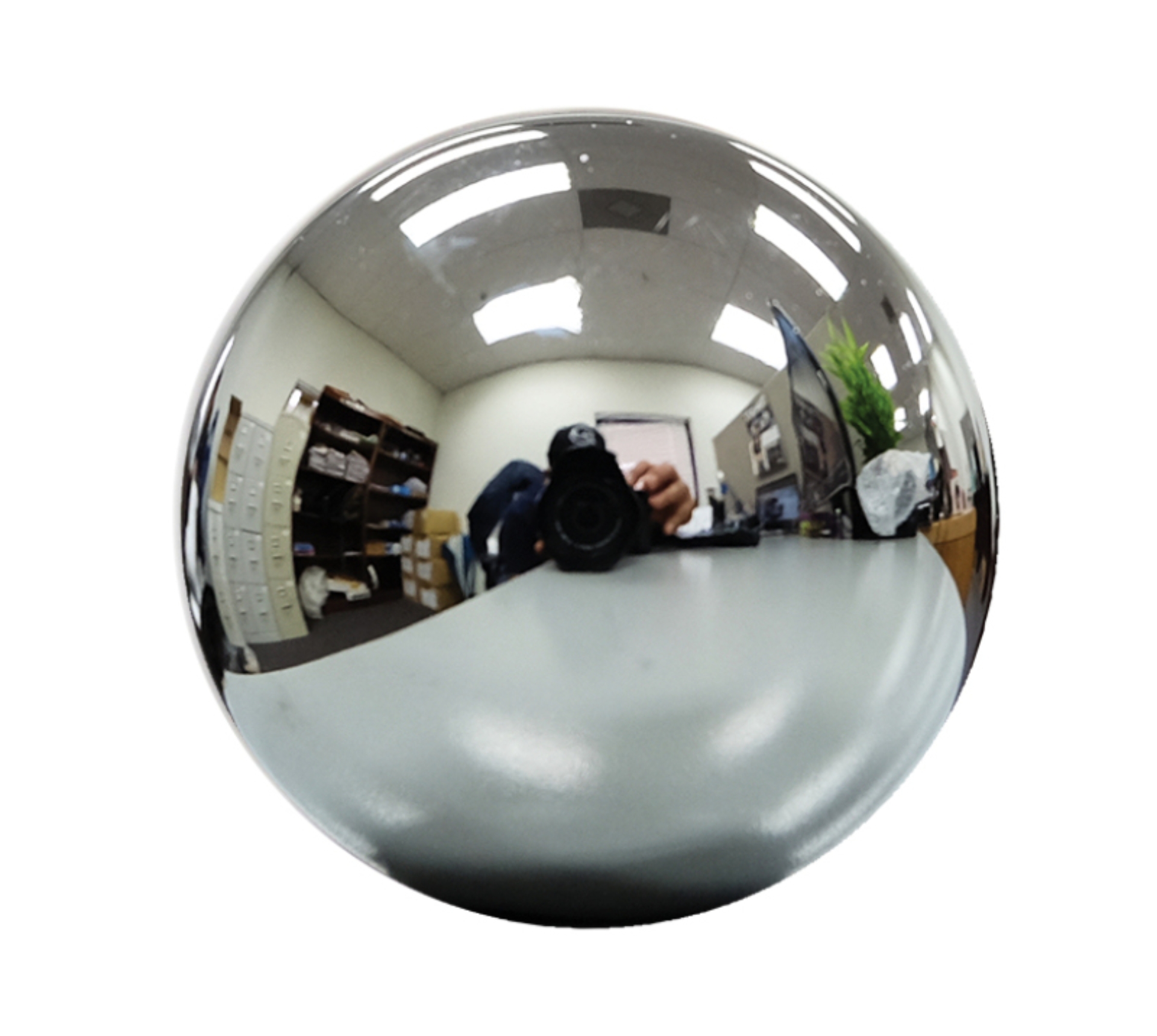 Picture of NRG Universal Ball Style Shift Knob - Heavy Weight 480G / 1.1Lbs. - Chrome Silver