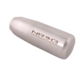 Picture of NRG Universal Short Shifter Knob - 3.5in. Length / Heavy Weight .85Lbs. - Silver