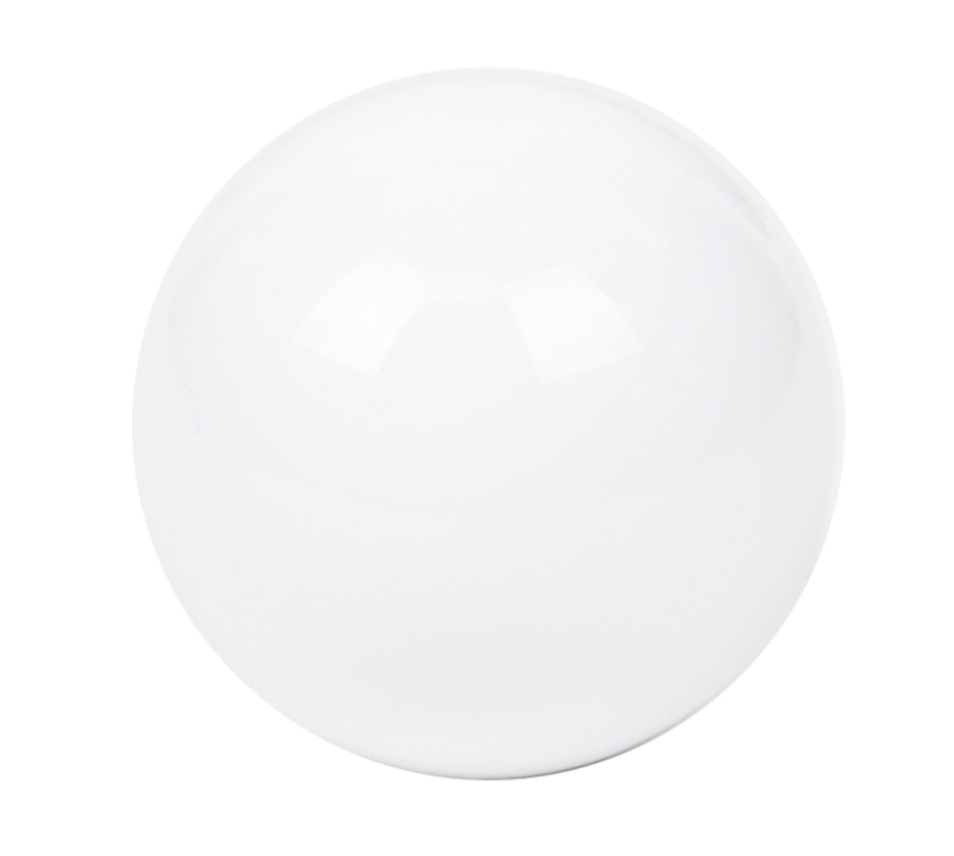 Picture of NRG Universal Ball Style Shift Knob - Heavy Weight 480G / 1.1Lbs. - Solid White