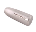 Picture of NRG Universal Short Shifter Knob - 3.5in. Length / Heavy Weight .85Lbs. - Silver