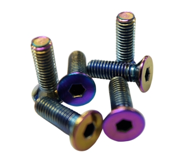 Picture of NRG Steering Wheel Screw Upgrade Kit (Conical) - Neochrome