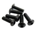 Picture of NRG Steering Wheel Screw Upgrade Kit (Flat) - Black