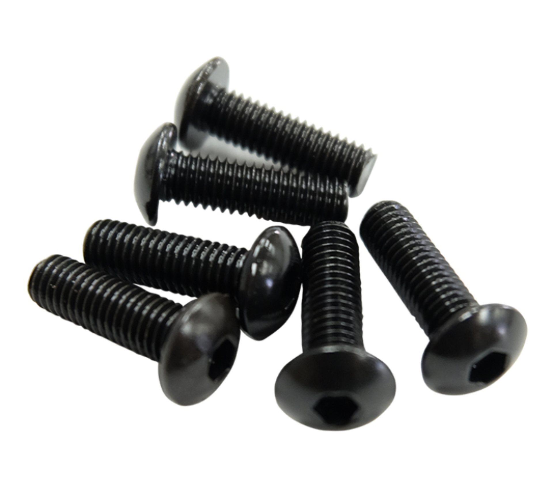 Picture of NRG Steering Wheel Screw Upgrade Kit (Flat) - Black