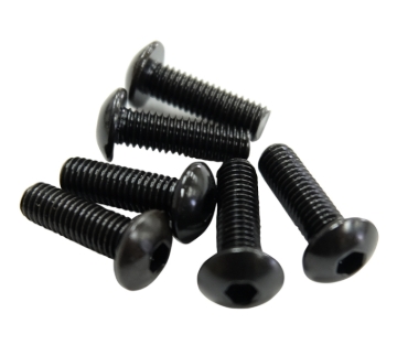 Picture of NRG Steering Wheel Screw Upgrade Kit (Flat) - Black
