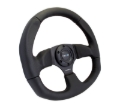 Picture of NRG Reinforced Steering Wheel (320mm Horizontal / 330mm Vertical) Leather w/Black Stitching