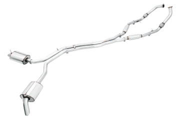 Picture of AWE Tuning Audi B9 SQ5 Resonated Touring Edition Cat-Back Exhaust - No Tips (Turn Downs)