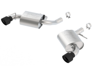 Picture of Borla 2016 Chevy Camaro SS V8 AT/MT ATAK Rear Section Exhaust w/o NPP Valves Ceramic Black