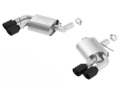 Picture of Borla 16-18 Chevy Camaro V8 SS AT/MT ATAK Rear Section Exhaust w/o Dual Mode Valves Ceramic Black