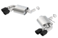 Picture of Borla 16-18 Chevy Camaro V8 SS AT/MT ATAK Rear Section Exhaust w/o Dual Mode Valves Ceramic Black
