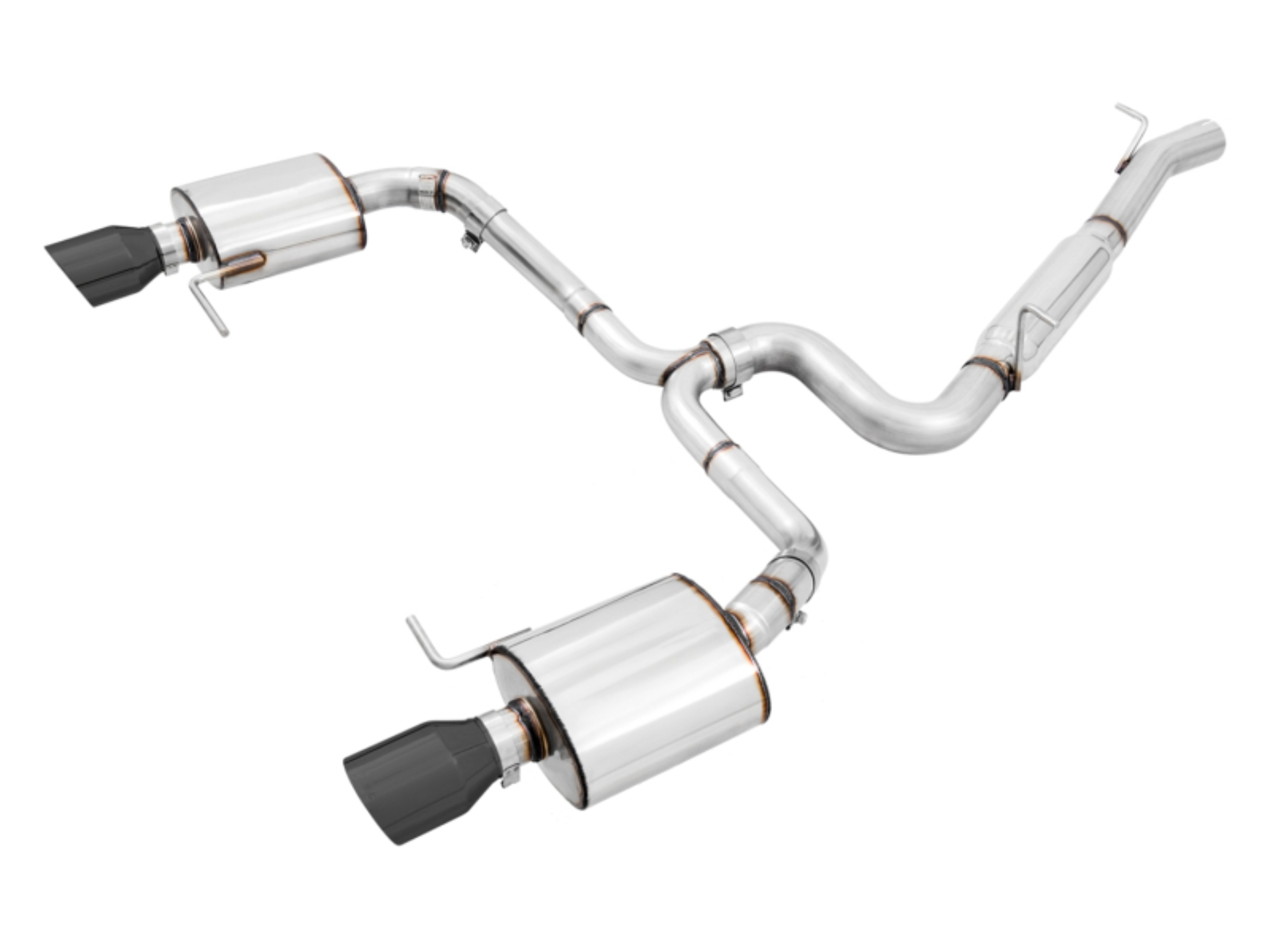 Picture of AWE Tuning VW MK7 Golf Alltrack/Sportwagen 4Motion Touring Edition Exhaust - Diamond Black Tips