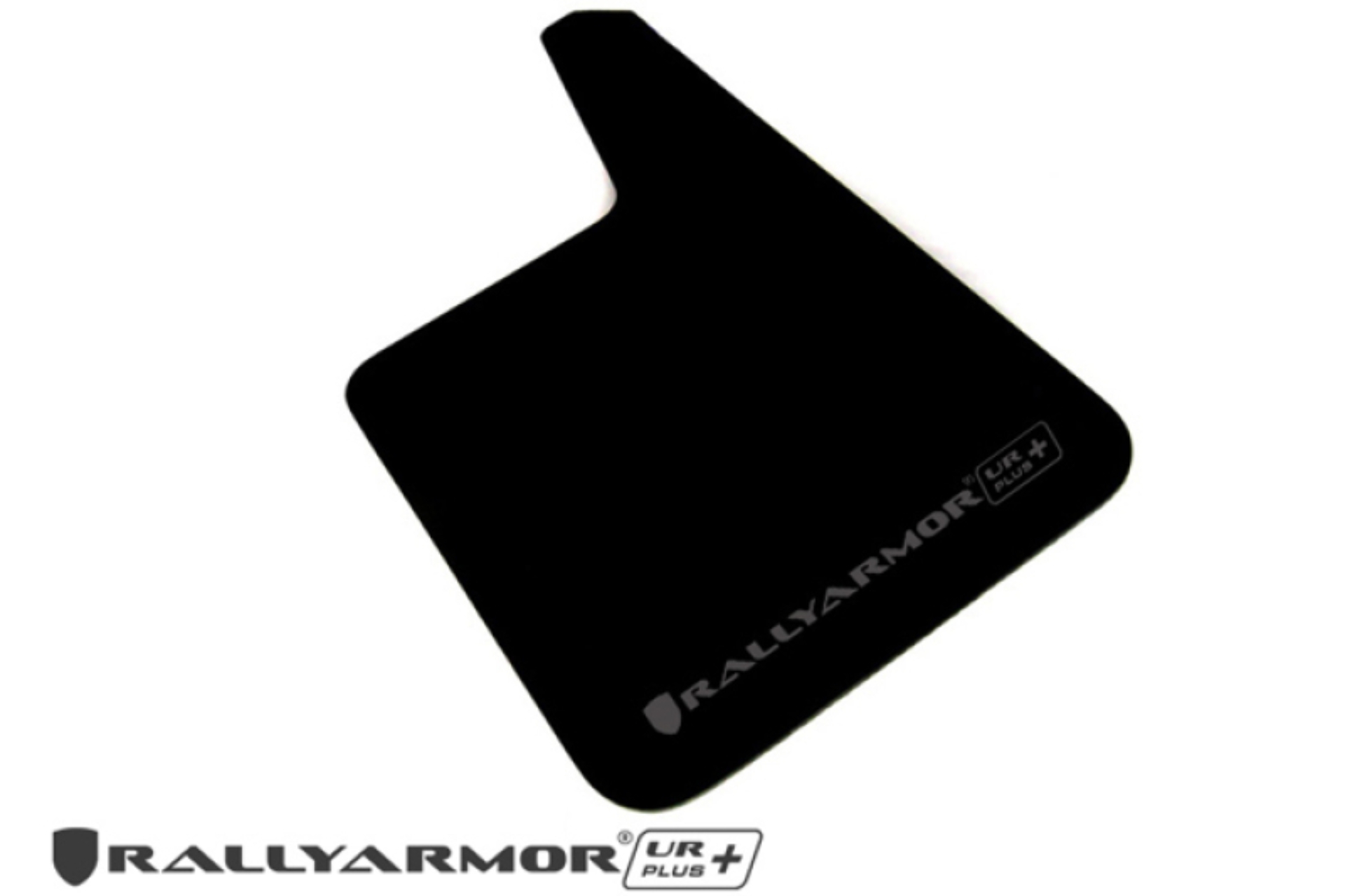 Picture of Rally Armor Universal Fit (No Hardware) UR Plus Black UR Mud Flap w/ Grey Logo