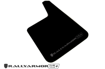 Picture of Rally Armor Universal Fit (No Hardware) UR Plus Black UR Mud Flap w/ Grey Logo