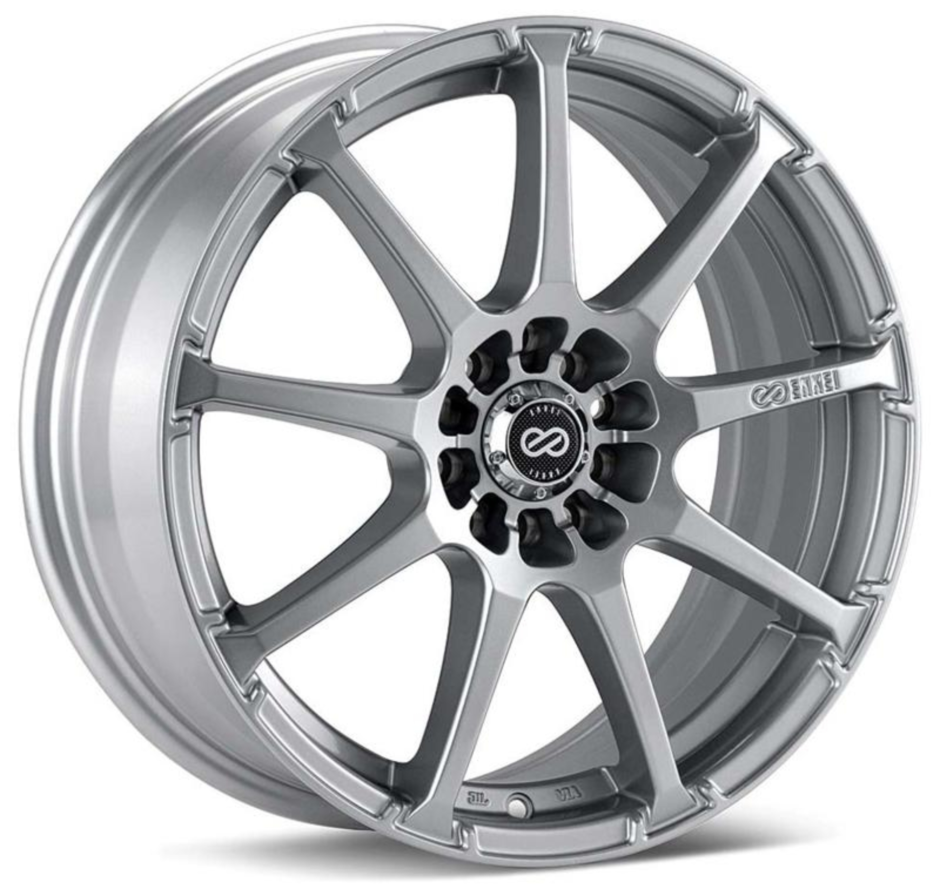 Picture of Enkei EDR9 17x8 5x100/114.3 45mm Offset 72.6 Bore Diameter Silver Wheel