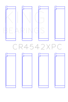 Picture of King Engine Bearings Honda K-Series pMaxKote Performance Rod Bearing Set - Size STD