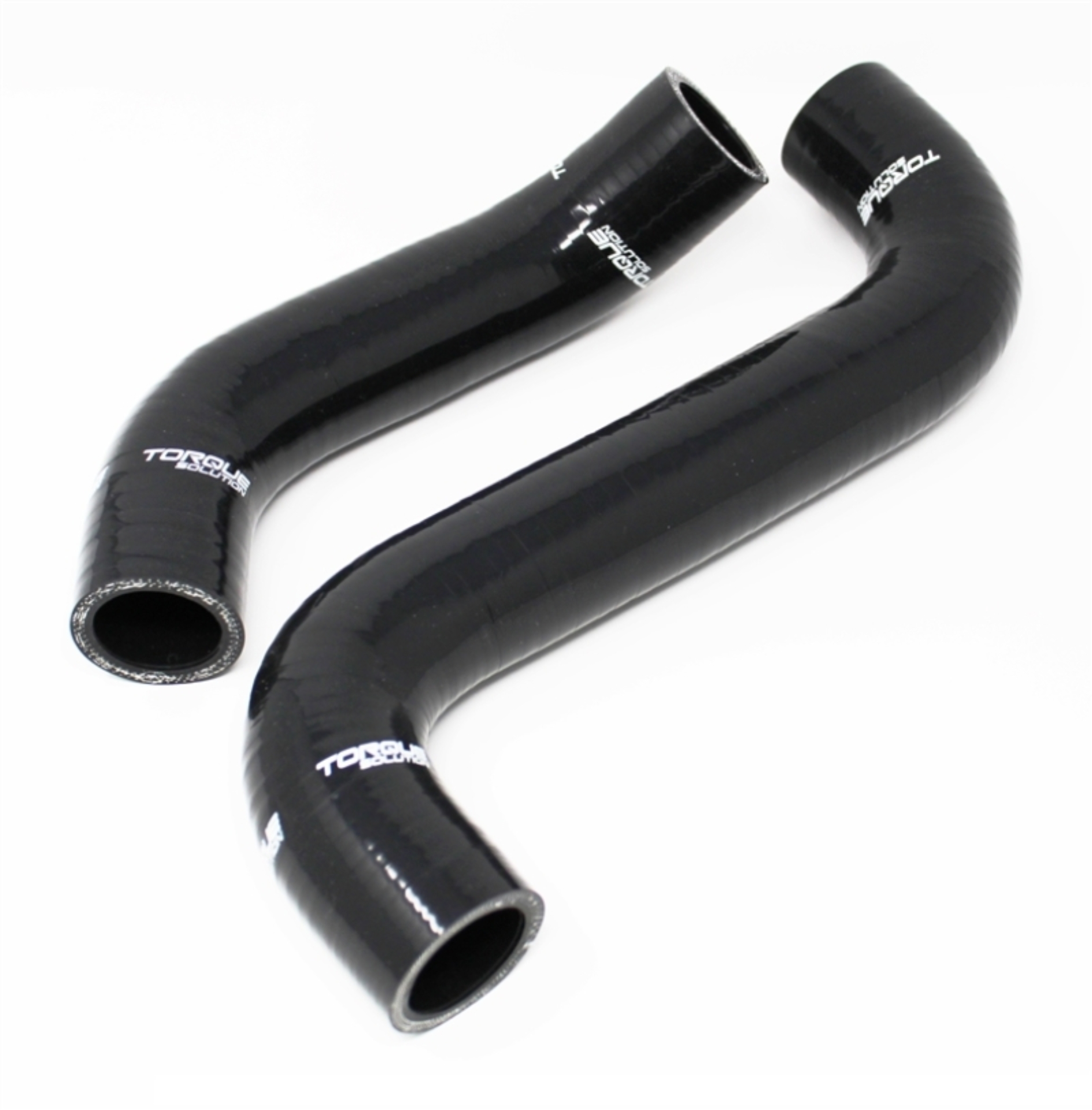 Picture of Torque Solution 02-07 Subaru WRX / 04-07 STI Silicone Radiator Hose Kit - Black