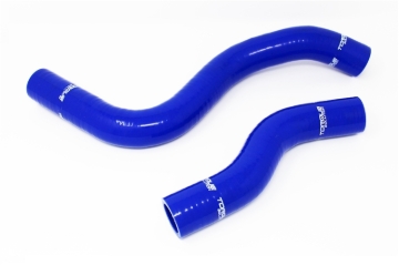 Picture of Torque Solution 2017+ Honda Civic Type-R Silicone Radiator Hose Kit - Blue