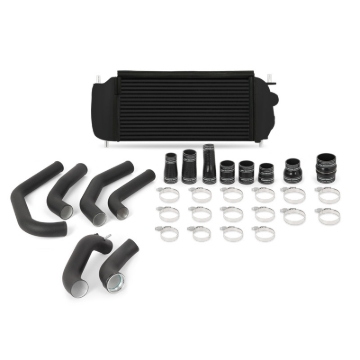 Picture of Mishimoto 15-17 Ford F-150 2.7L EcoBoost Black Performance Intercooler Kit w/ Black Pipes