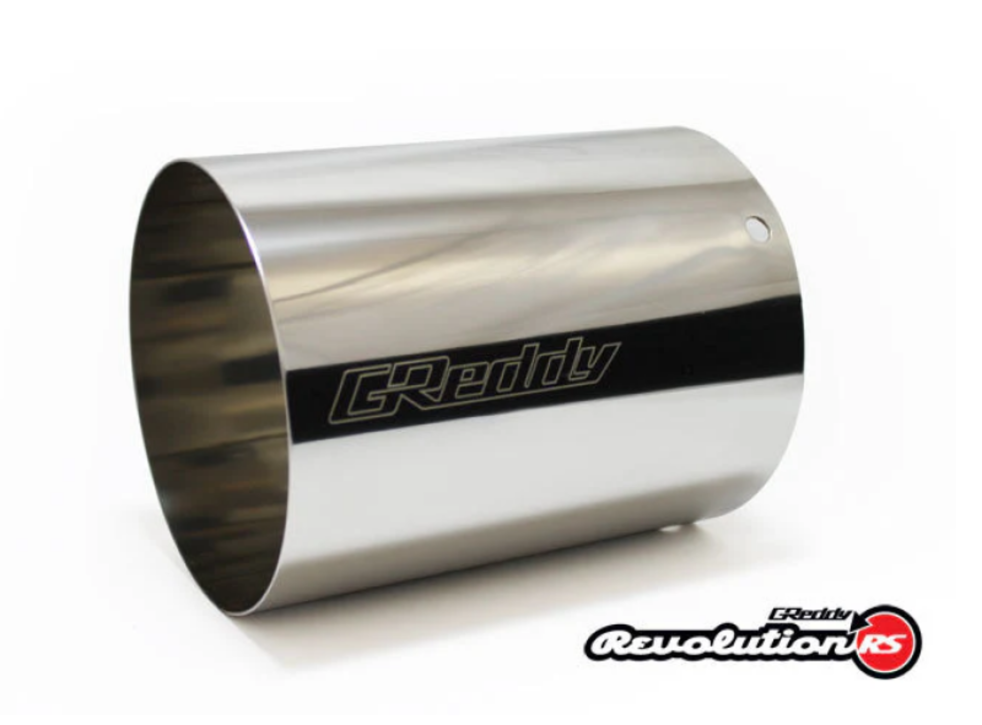 Picture of GReddy SS Tip (115mm Dia/170mm Length) for Universal 3in Revolution RS Muffler